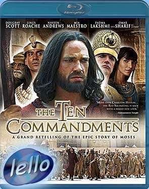 Blu-ray: The Ten Commandments (2006 TV Mini), US niet NLO, Ophalen of Verzenden, Zo goed als nieuw, Tv en Series
