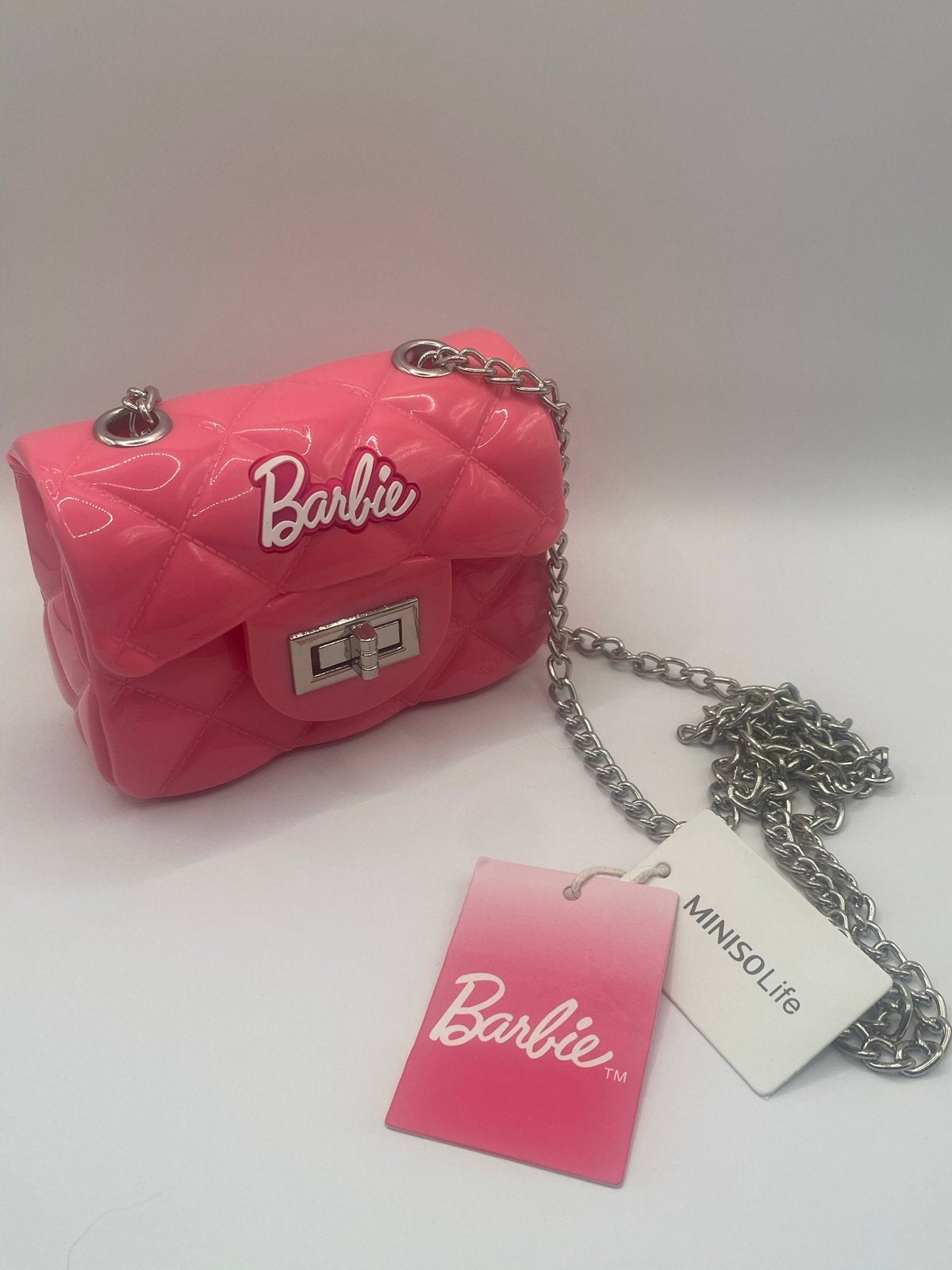 2 x Roze Barbie Miniso Life Schoudertasje, Ophalen of Verzenden, Nieuw, Roze, Schoudertasje