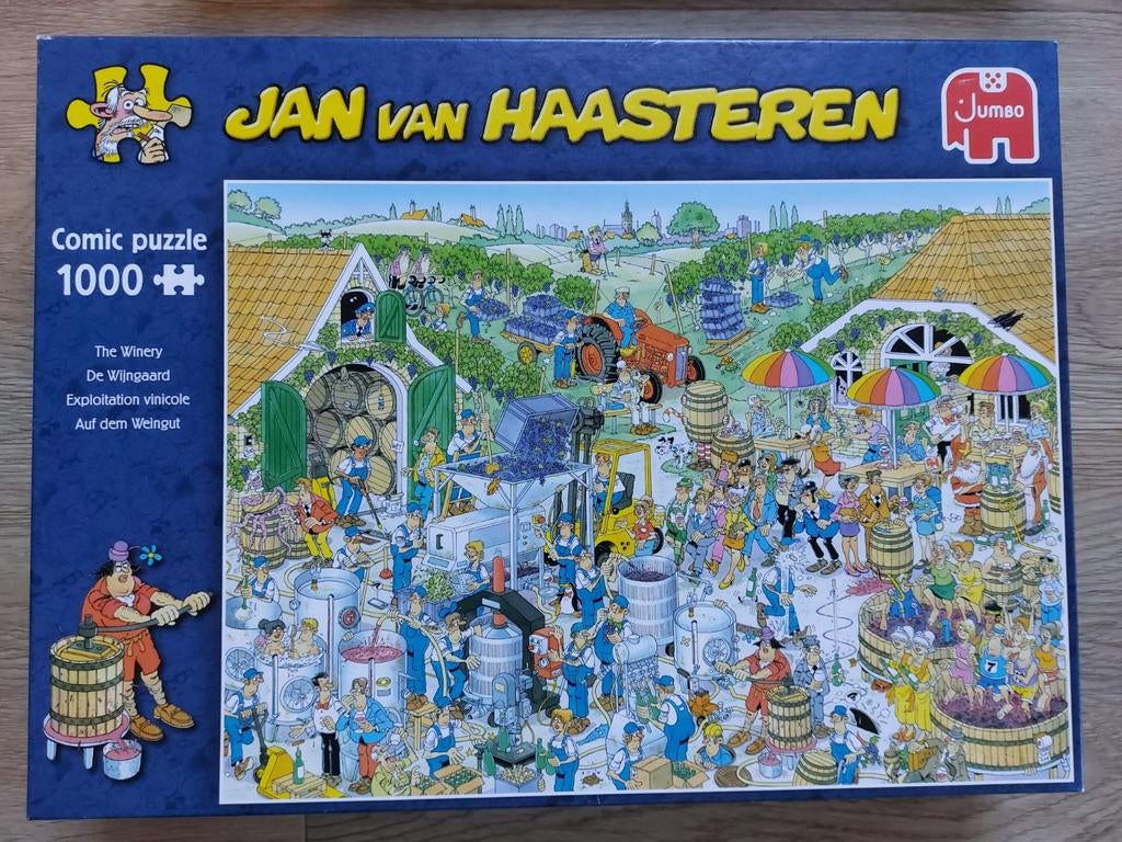 Puzzel Jan van Haasteren - De wijngaard - 1000 stukjes, Ophalen