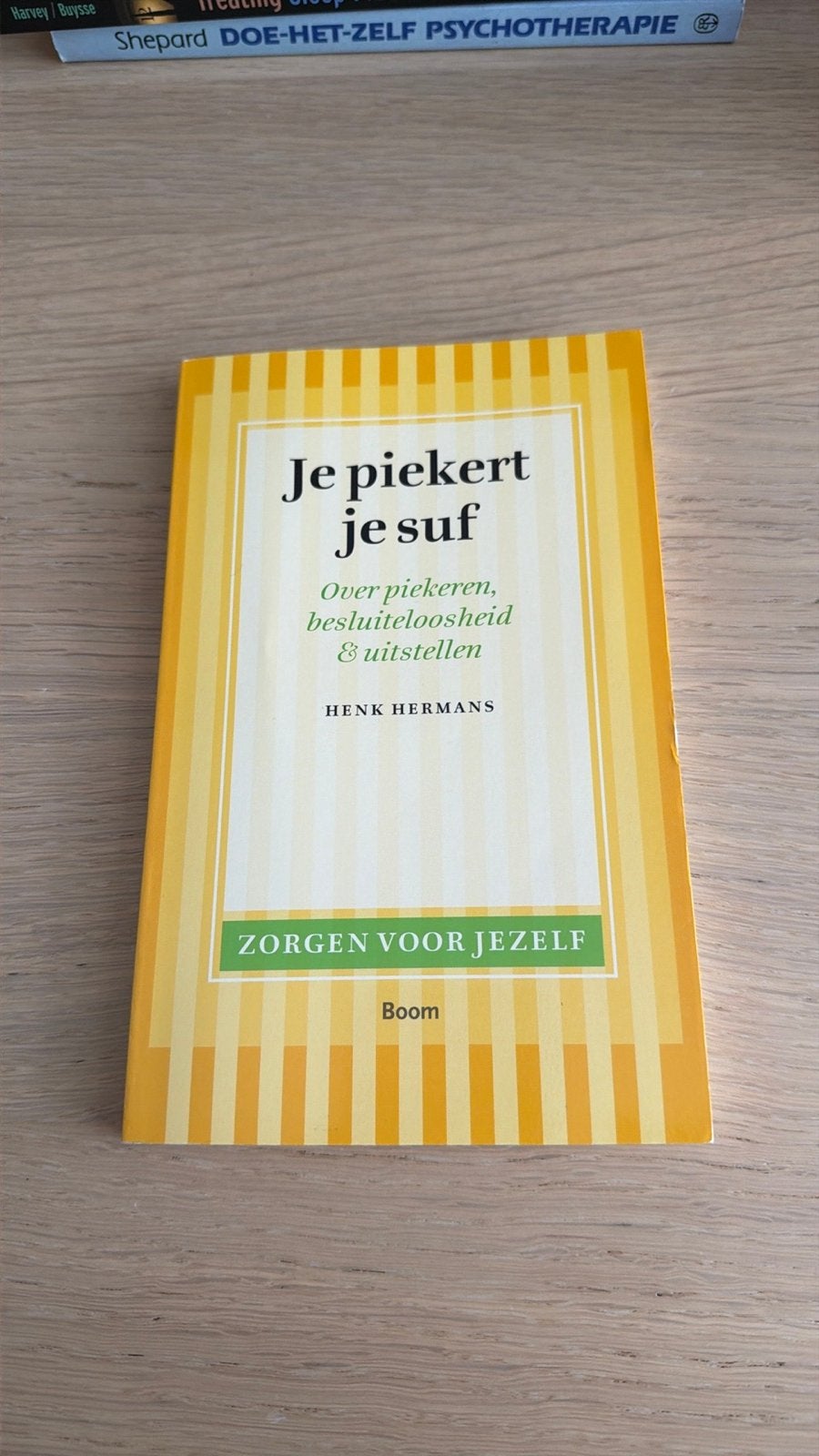 Henk Hermans - Je piekert je suf, Klinische psychologie, Henk Hermans, Ophalen of Verzenden, Zo goed als nieuw