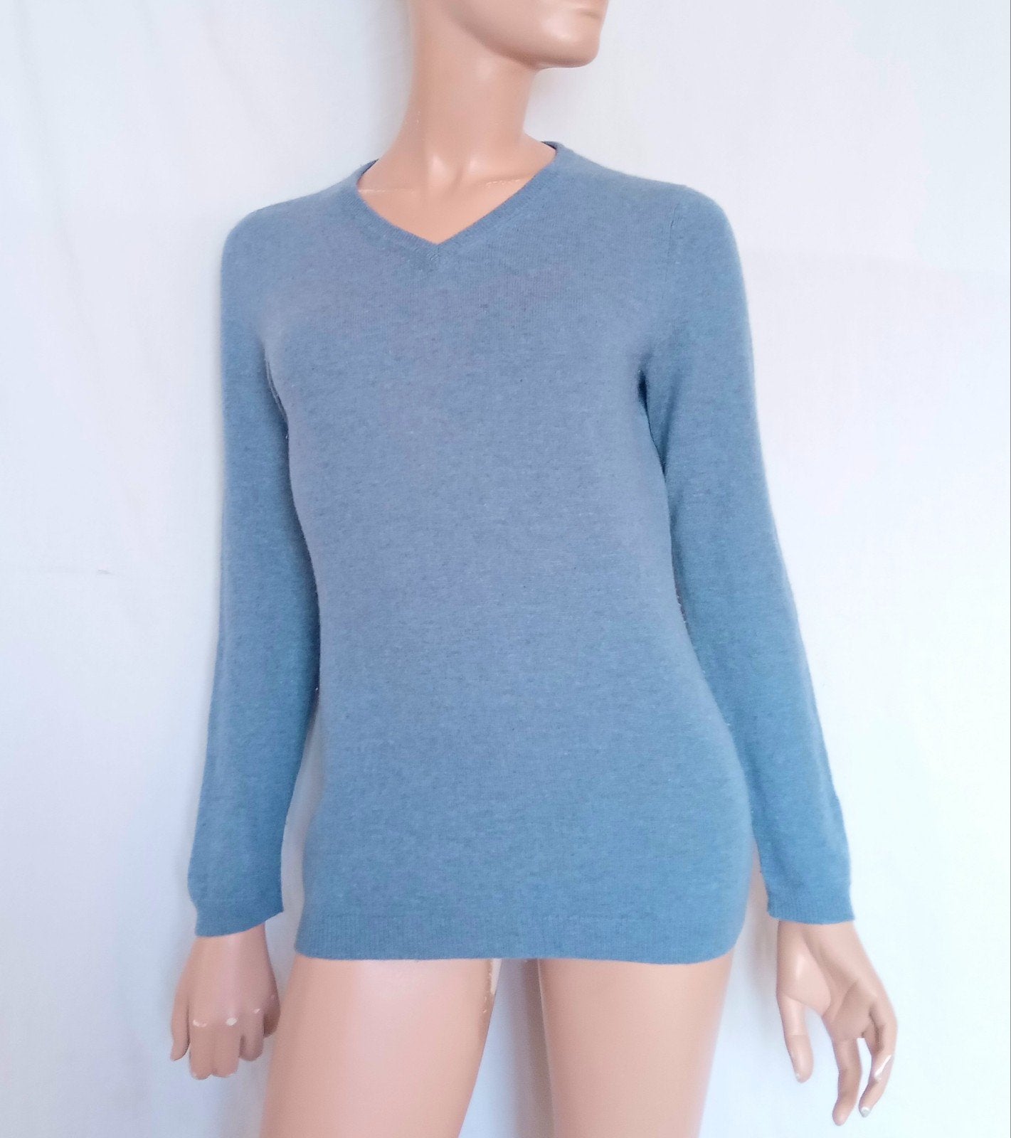 MARK ADAM CASHMERE Trui , Maat 36 - 38, Ophalen of Verzenden, Zo goed als nieuw, Maat 36 (S), Blauw