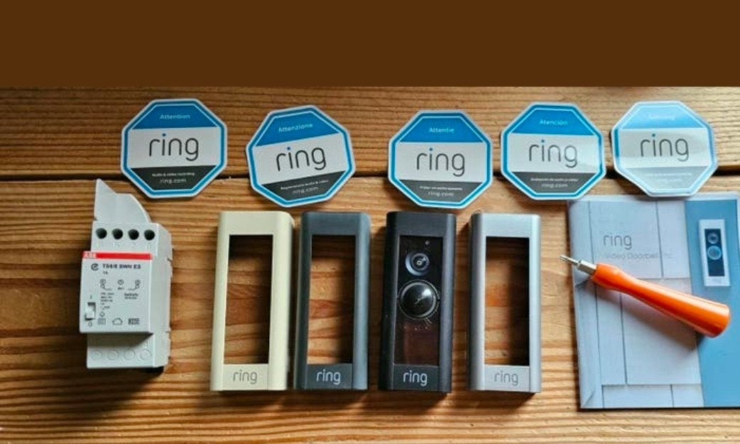 Ring Video Deurbel PRO 2 | Extra Covers | Beltrafo, Huis en Inrichting, Deurbellen, Gebruikt, Bedraad, Ingebouwde camera, Compatibel met smartphone