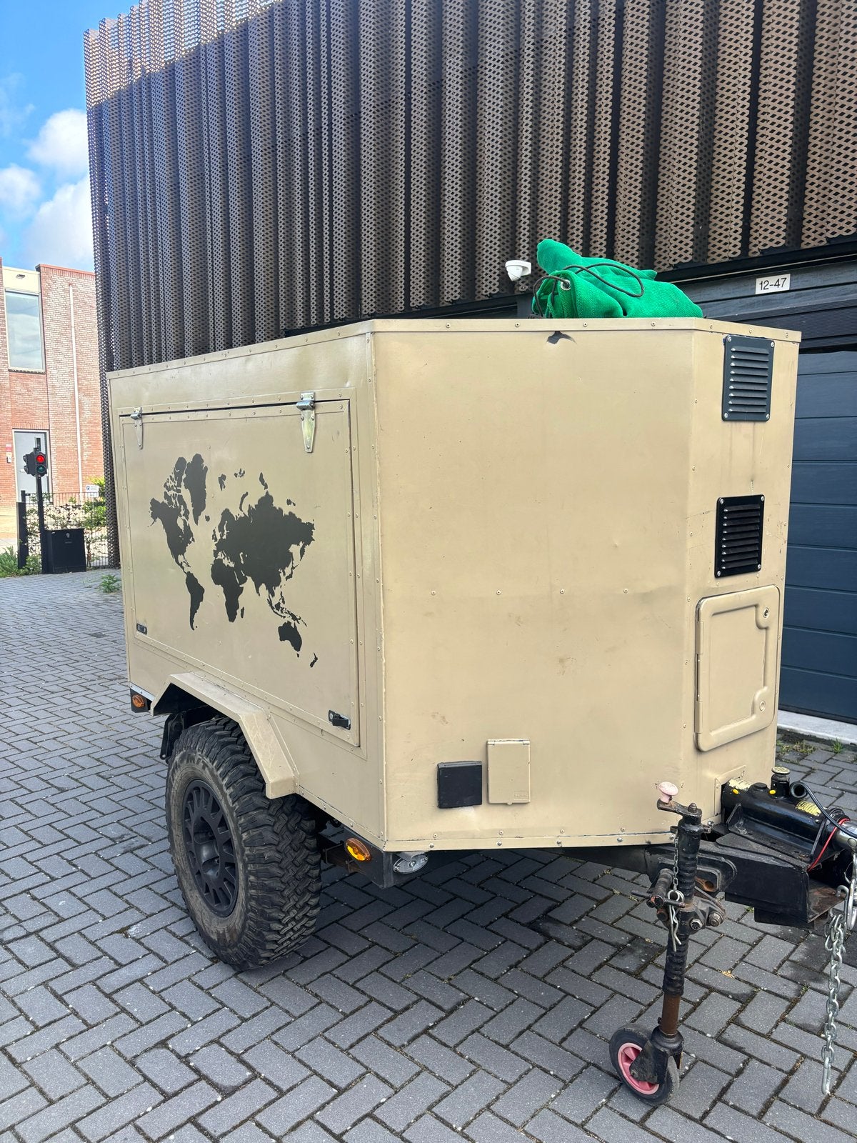 Unieke Offroad Trailer - Klaar voor Avontuur!, Auto diversen, Aanhangers en Bagagewagens, Ophalen