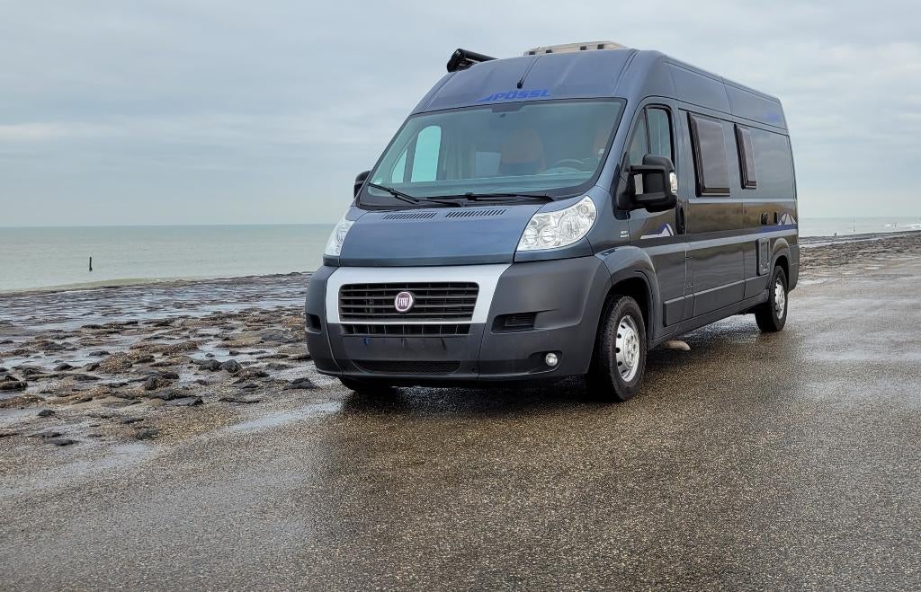 PÖSSL Buscamper | Automaat | Lage KM stand  |  Veel extra's, Caravans en Kamperen, Campers, Particulier, tot en met 3, Buscamper of Camperbus