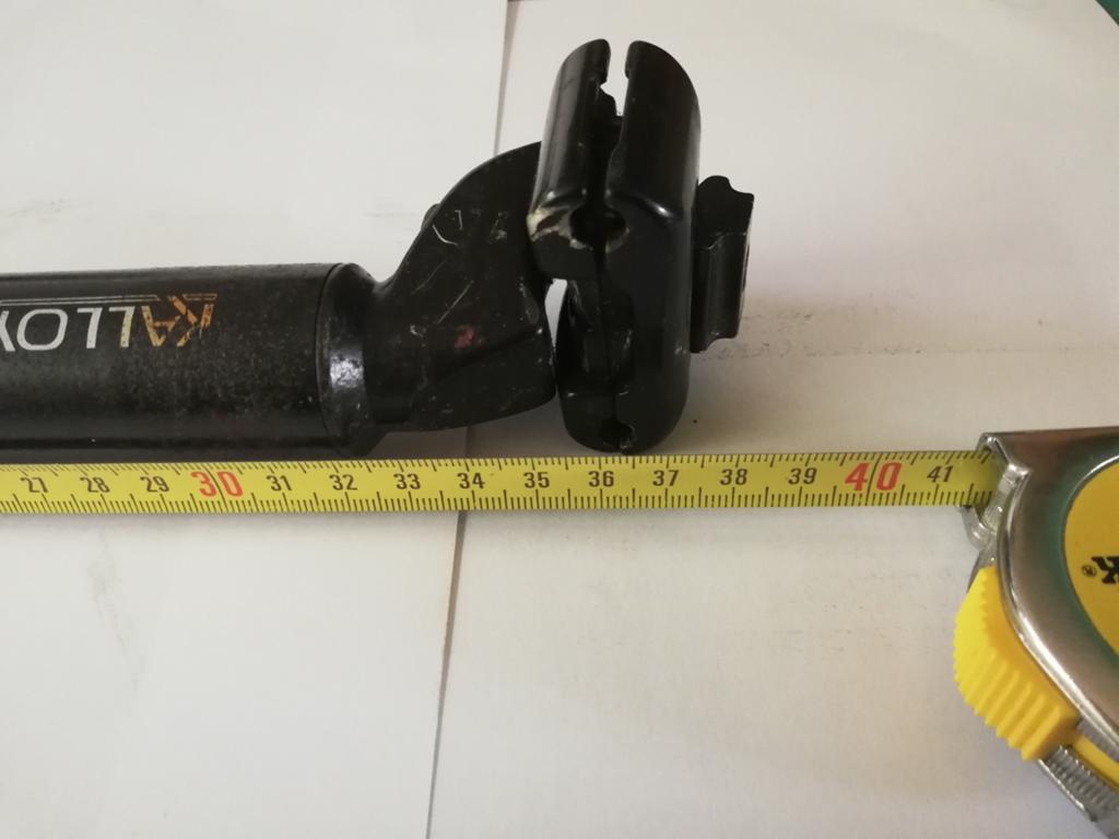 Zadelpen 36 cm dia 30,77 mm, Fietsen en Brommers, Fietsonderdelen, Gebruikt, Onbekend, Overige typen, Staal