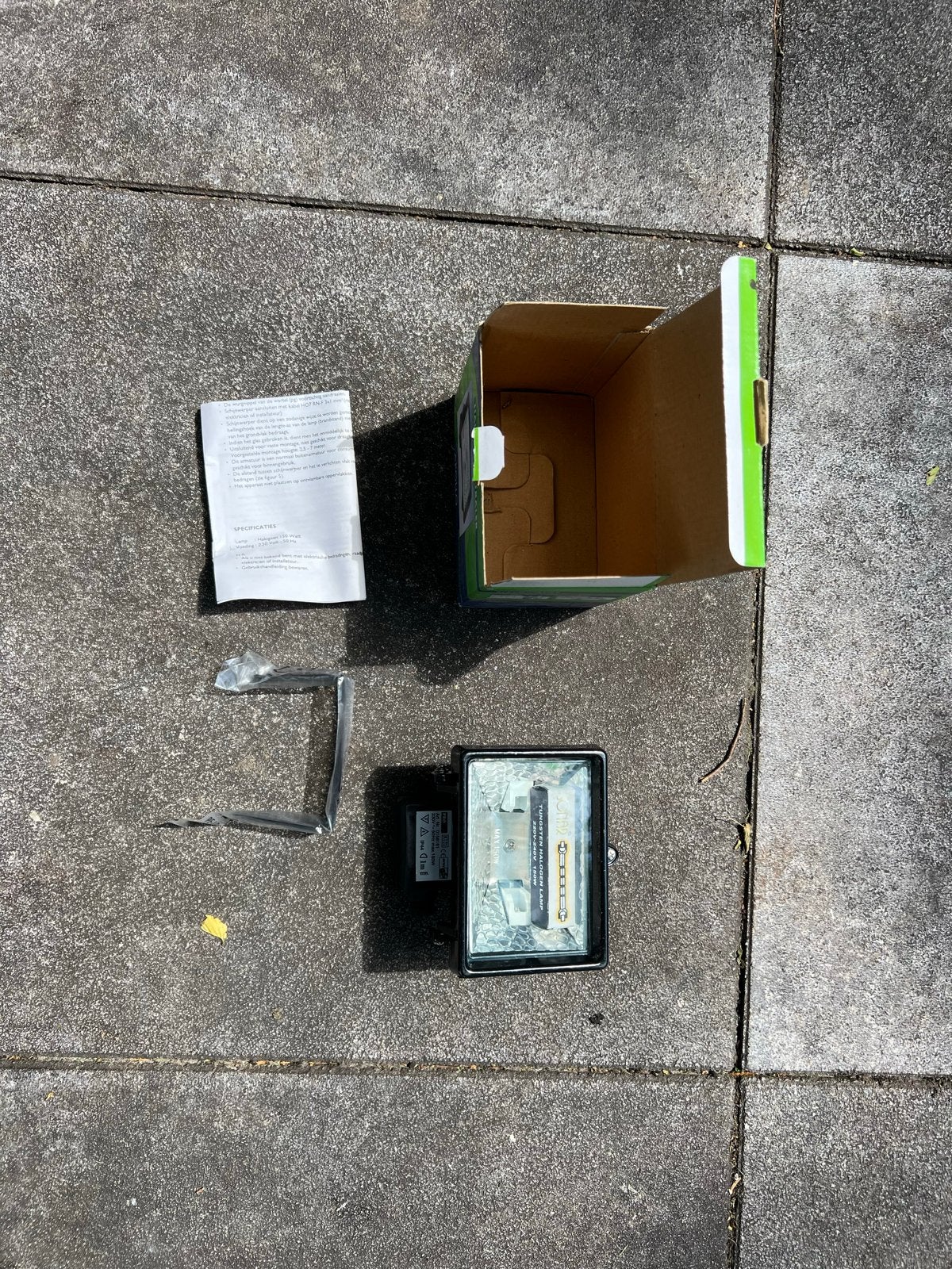 Apollo Halogeenstraler 150W - Nieuw in doos, Ophalen, Nieuw, Overige merken, Overige typen