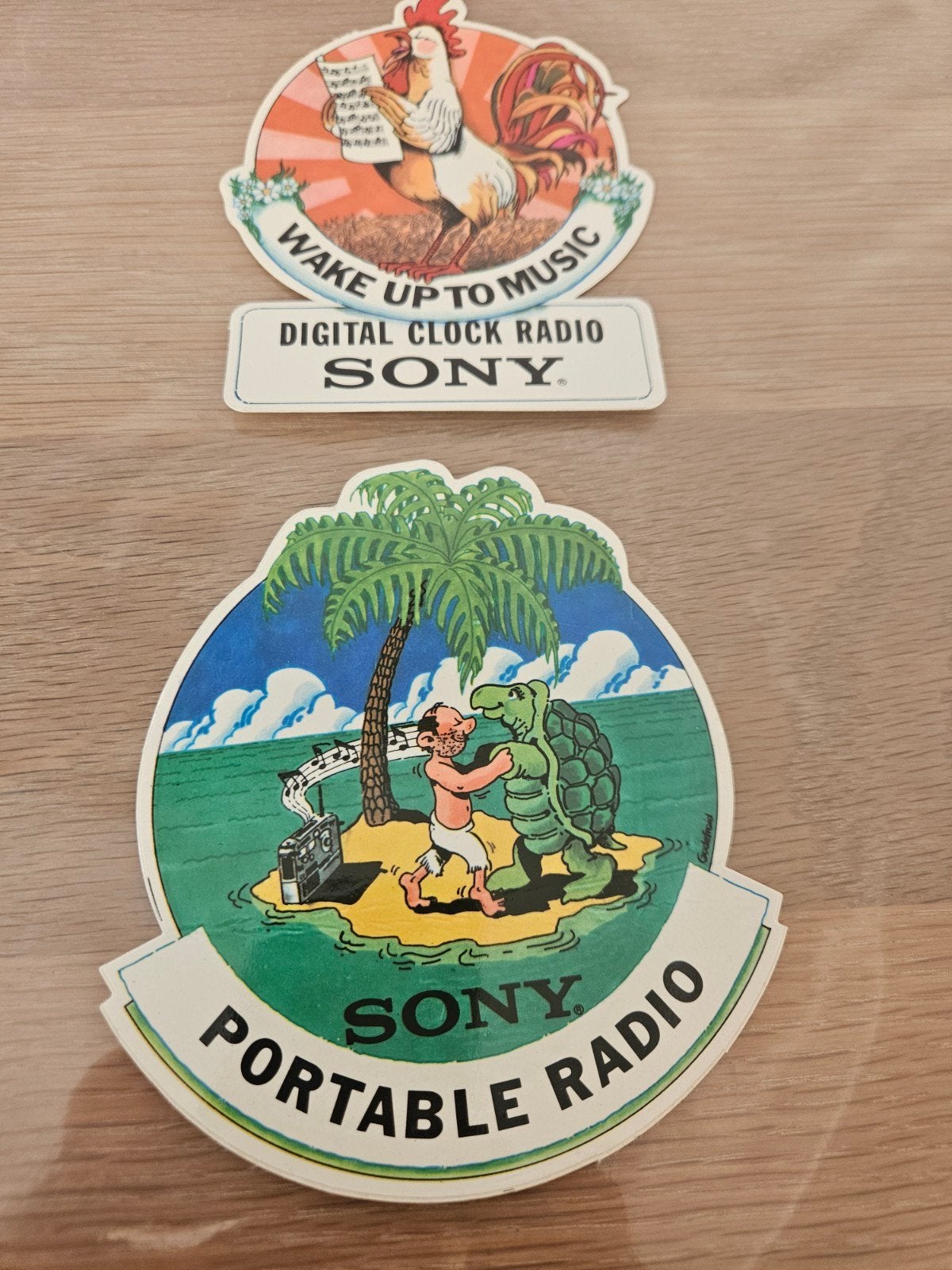 Sony stickers, Ophalen of Verzenden, Zo goed als nieuw