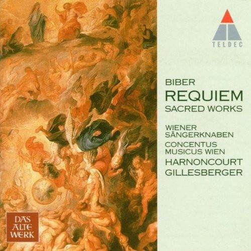 BIBER Requiem & sacred works CD HARNONCOURT TELDEC, Ophalen of Verzenden, Barok, Gebruikt, Vocaal
