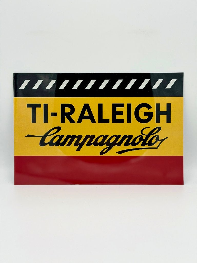 TI-Raleigh Campagnolo bord | nieuw, Verzamelen, Verzenden, Nieuw, Reclamebord