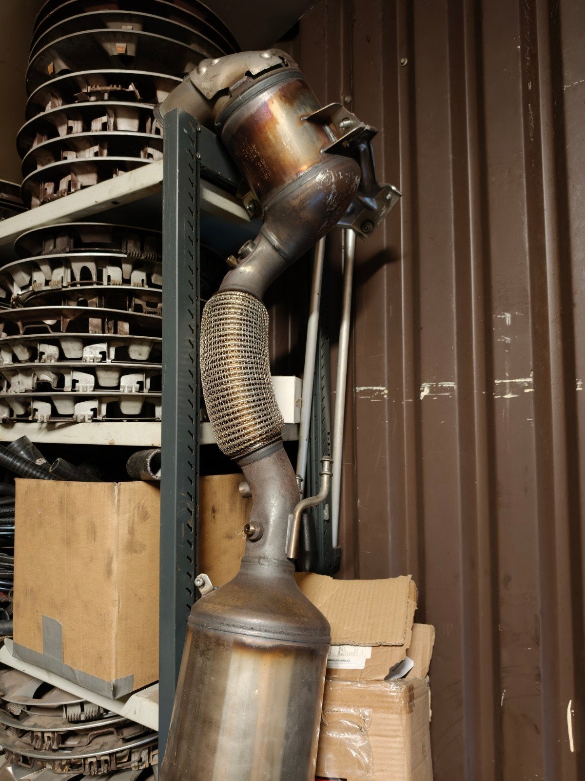 Orginele downpipe golf 7.5 tcr, Ophalen