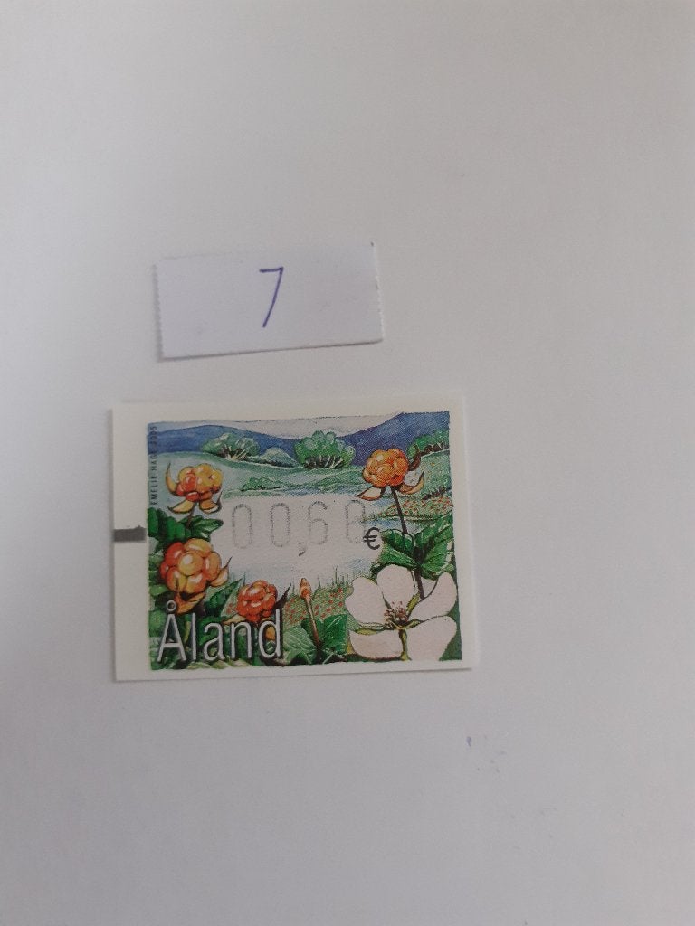 Aland, Verzenden, Overige landen, Postfris