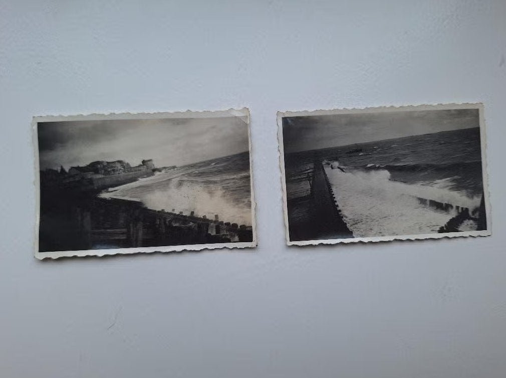 Twee oude foto's Vlisssingen, Verzamelen, Foto's en Prenten, Verzenden, Voor 1940, Zo goed als nieuw, Overige onderwerpen