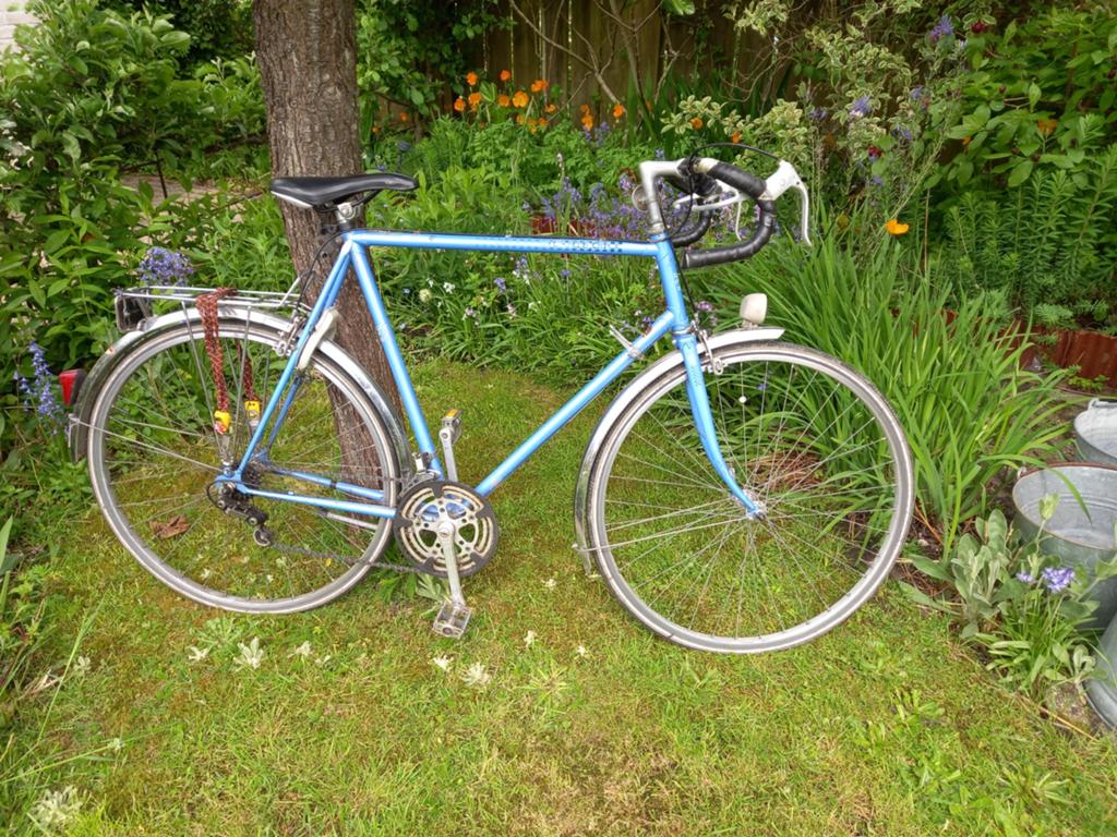 Vintage Peugeot racefiets, Vo, Vo, Vo, 59 cm of meer
