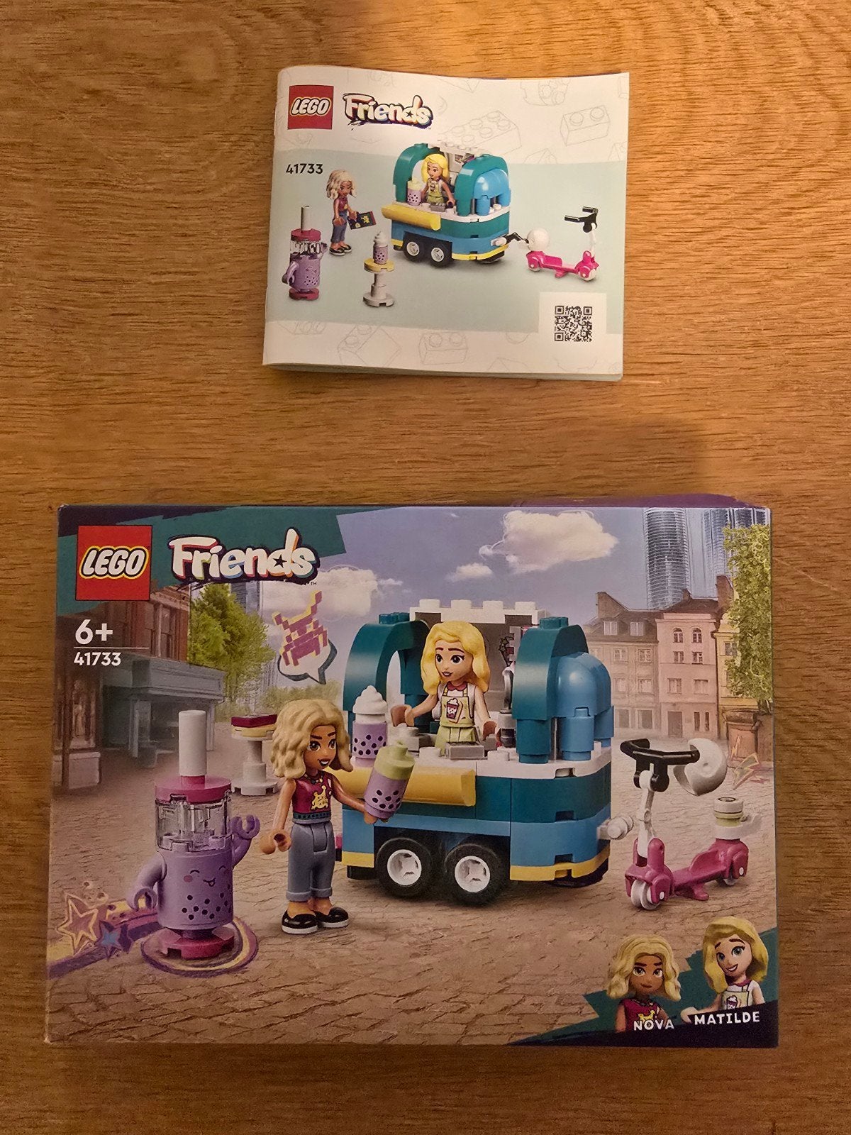 Lego Friends 41733 Mobiele Bubble Tea-wagen, Ophalen, Lego, Friends, Zo goed als nieuw