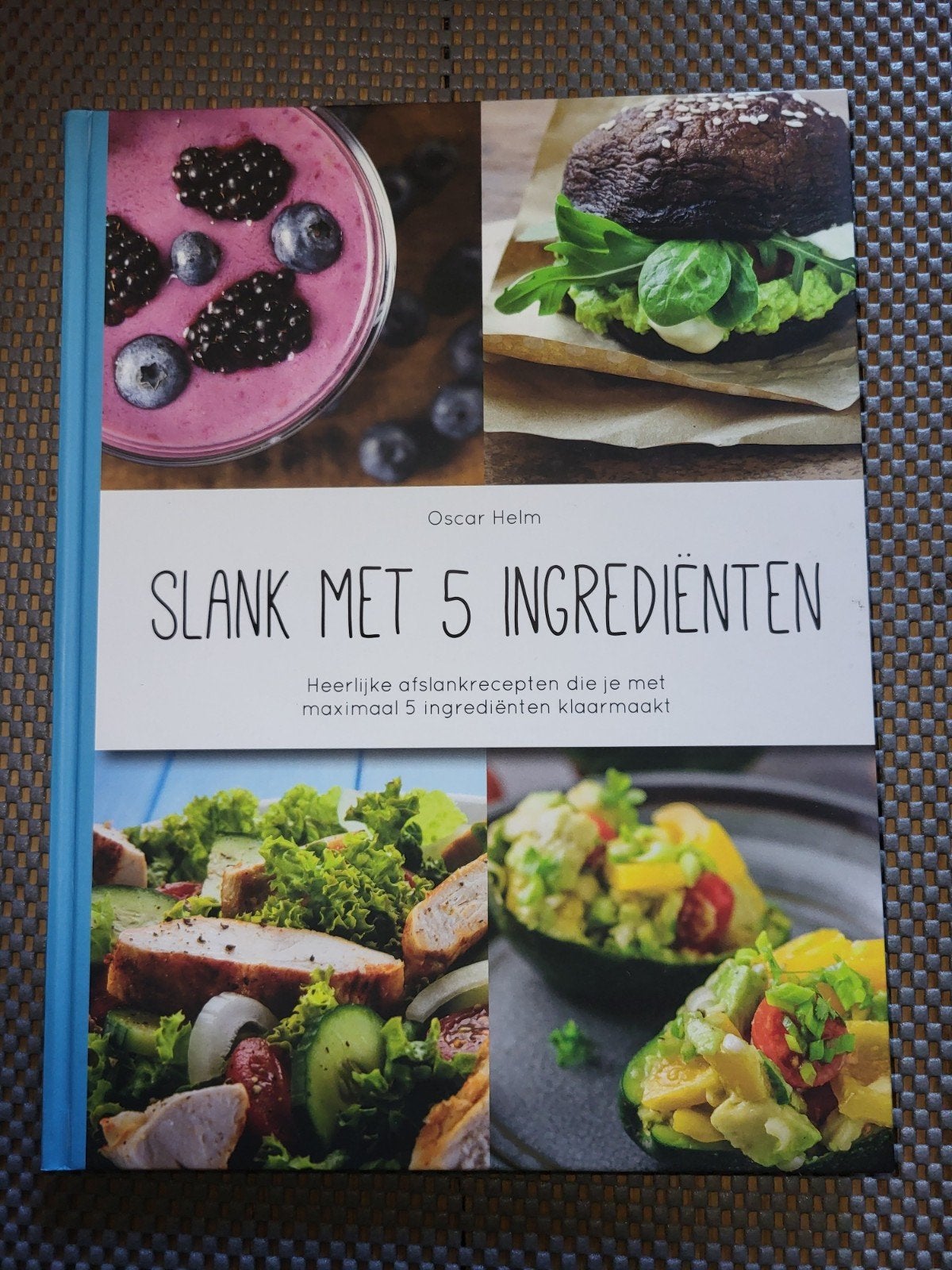 Slank met 5 ingrediënten,  oscar helm, Boeken, Ophalen of Verzenden, Zo goed als nieuw, Oscar Helm