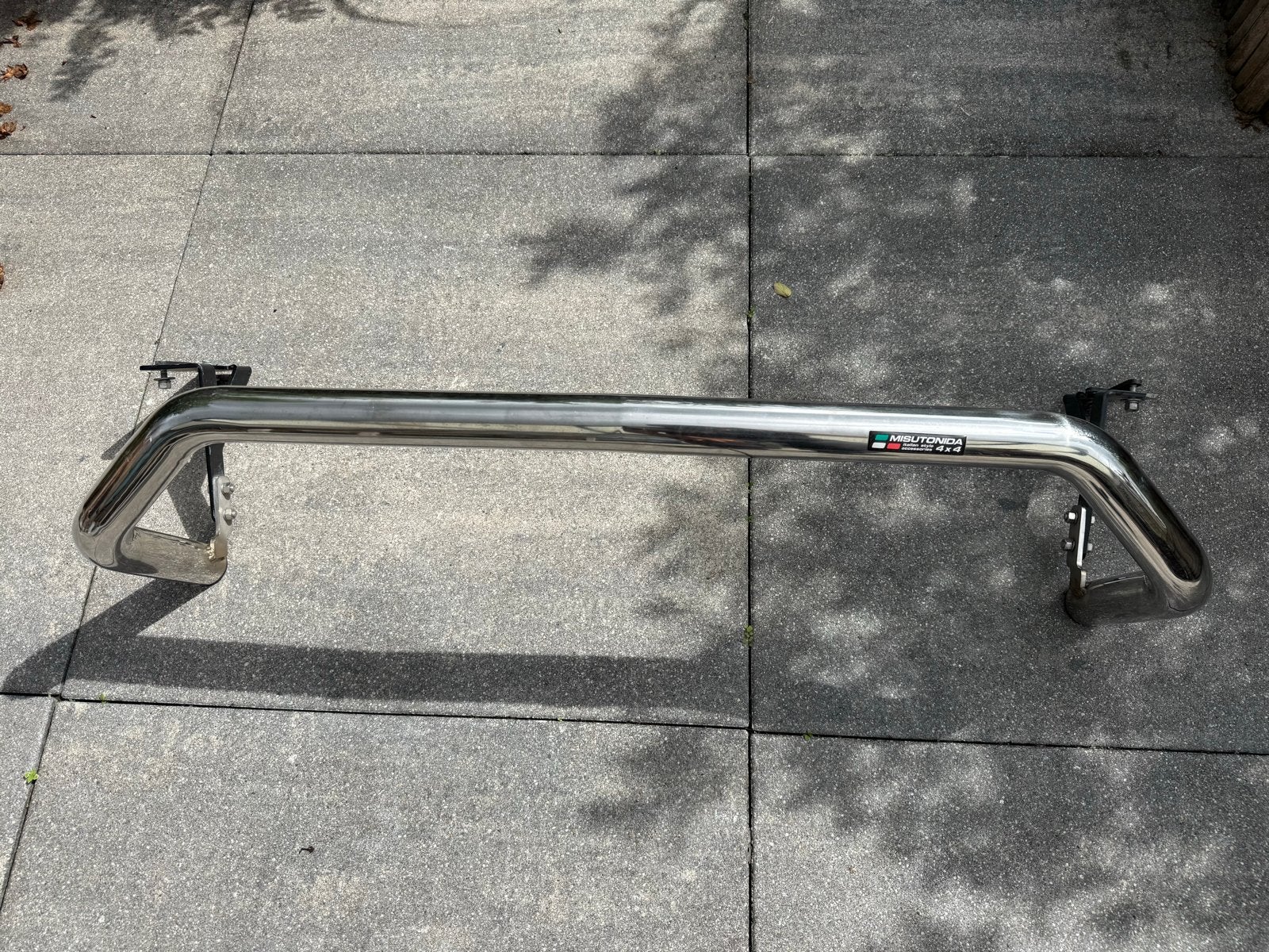 RVS bullbar / pushbar voor 4x4 voertuigen, Ophalen, Gebruikt