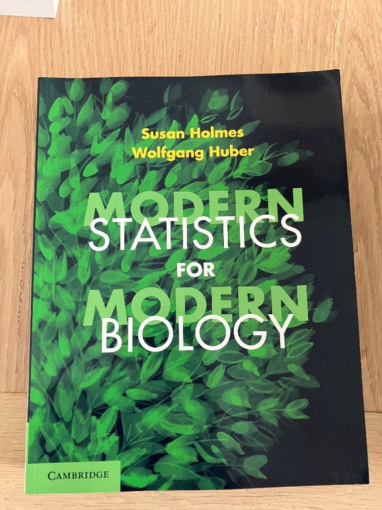 Modern Statistics for Modern Biology (1e druk), Ophalen of Verzenden, Beta, Susan Holmes, WO