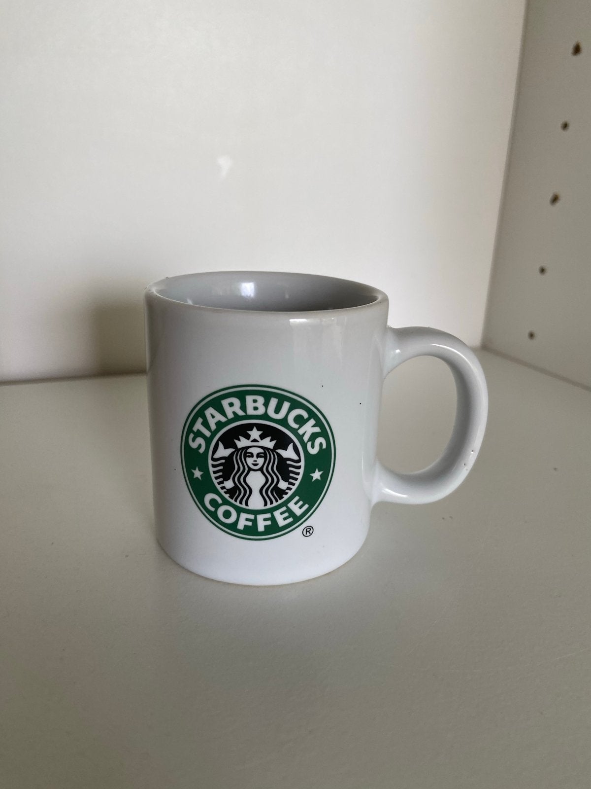 Starbucks Koffie expresso kopje - Rastal porselein, Ophalen of Verzenden, Wit, Overige merken, Overige typen