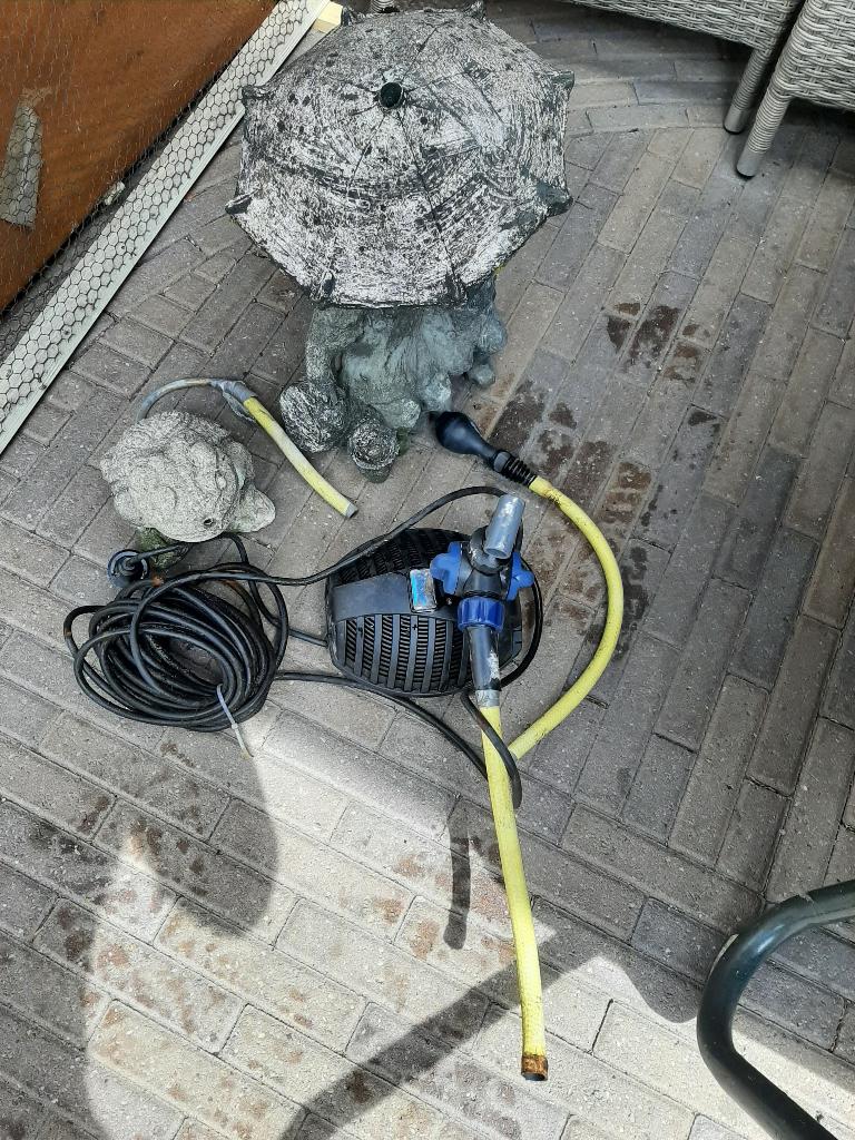 Pompje vijver, Tuin en Terras, Ophalen
