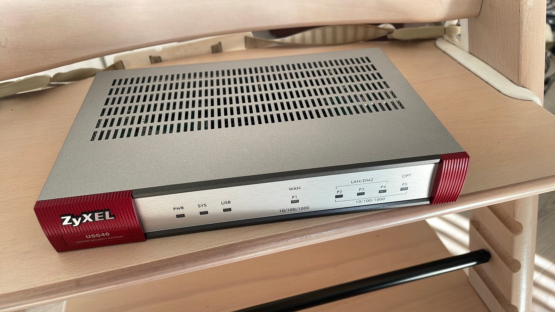 Firewall Zyxel USG 40, Ophalen, Gebruikt