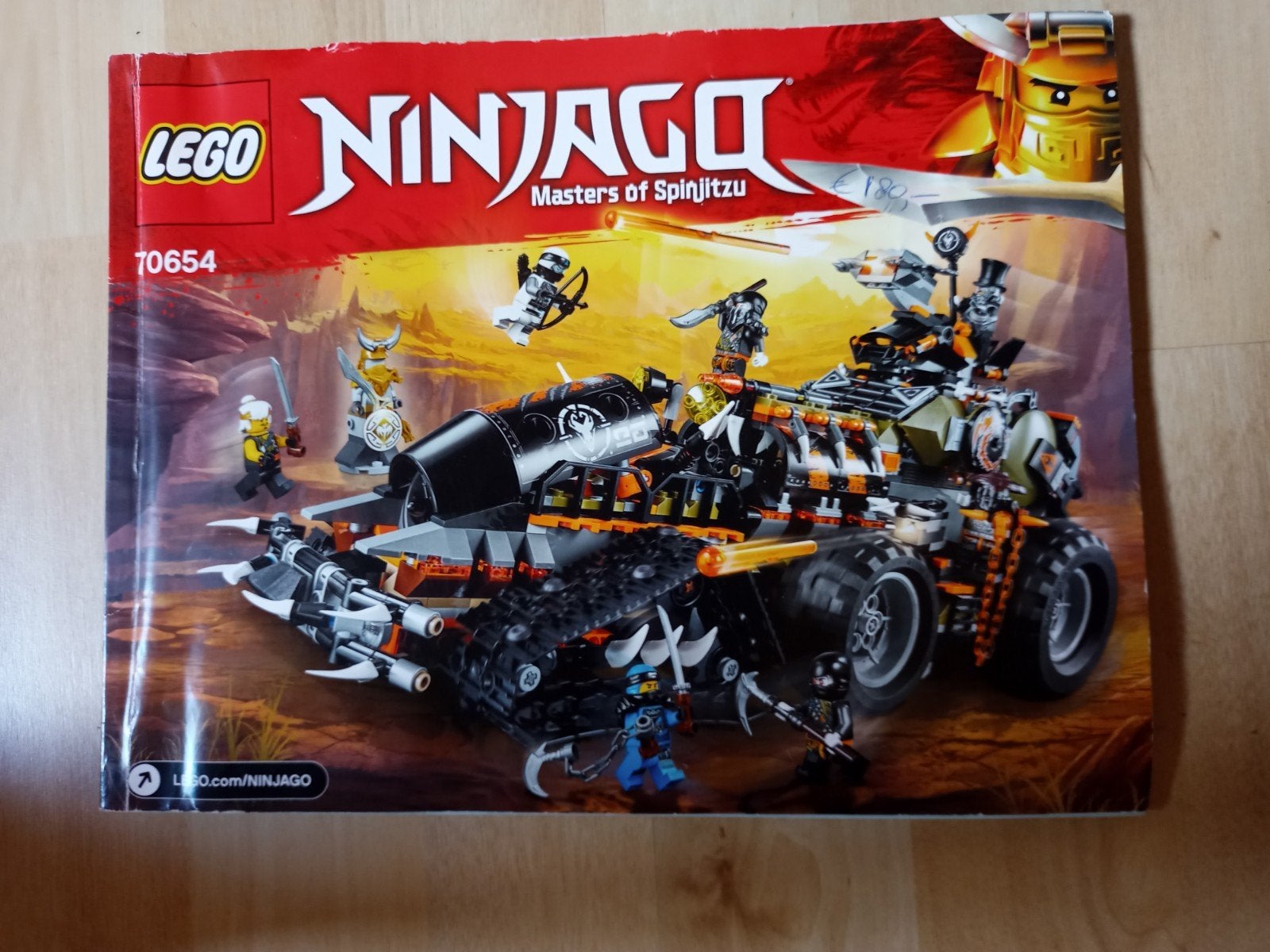 LEGO Ninjago 70654 Dieselnaut - Compleet met doos en boekje, Kinderen en Baby's, Speelgoed | Duplo en Lego, Ophalen of Verzenden