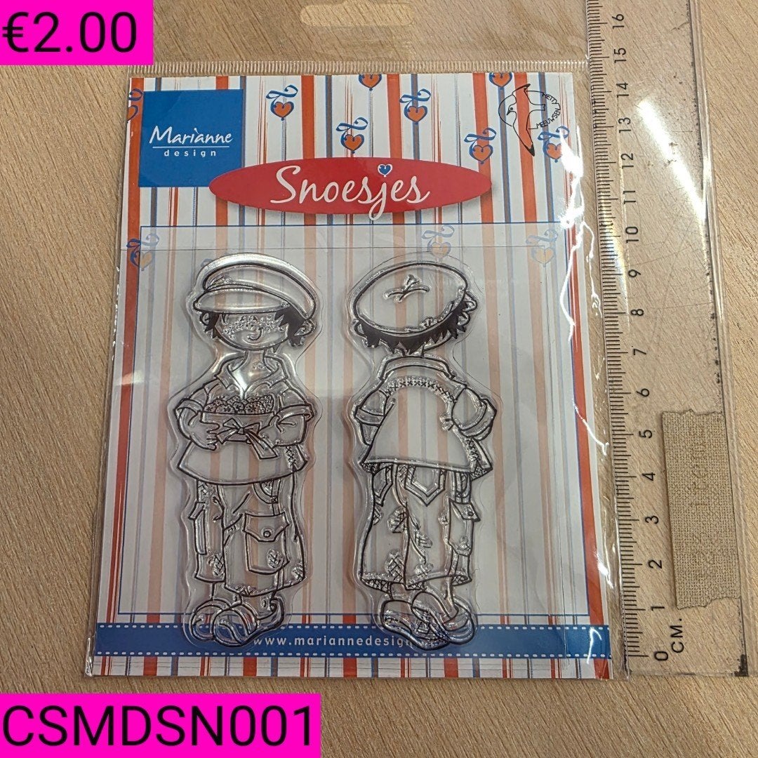 stempels Snoesjes (Marianne design), Ophalen of Verzenden, Zo goed als nieuw, Clearstamp