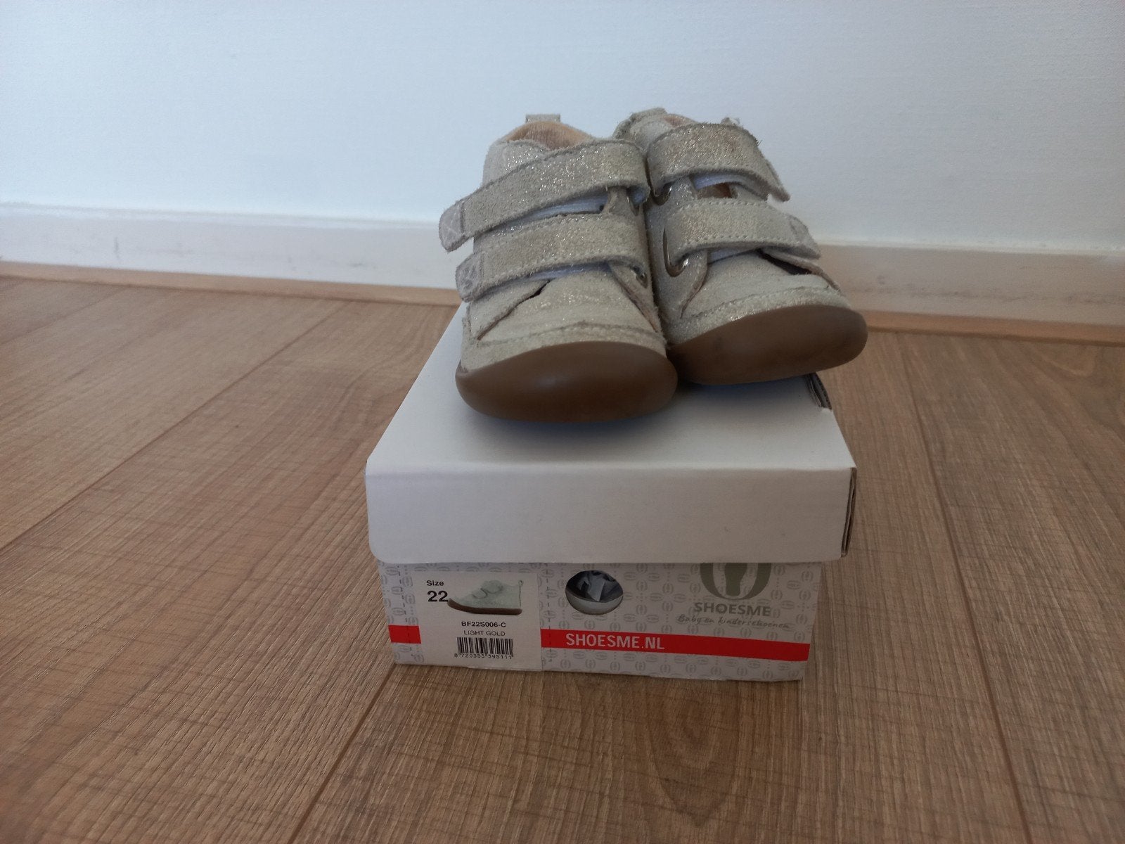 Shoesme klittenbandschoenen maat 22 met extreme flex zool., Schoentjes, Meisje, Ophalen of Verzenden, Zo goed als nieuw