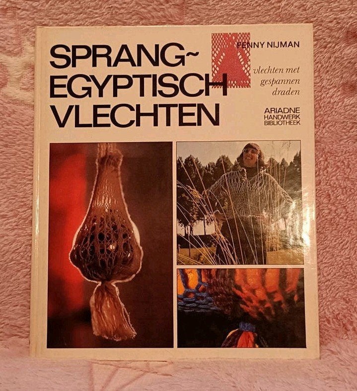 Nijman, Fenny - Sprang ~ Egyptisch vlechten, Boeken, Gelezen, Ophalen of Verzenden, Fenny Nijman, Overige onderwerpen