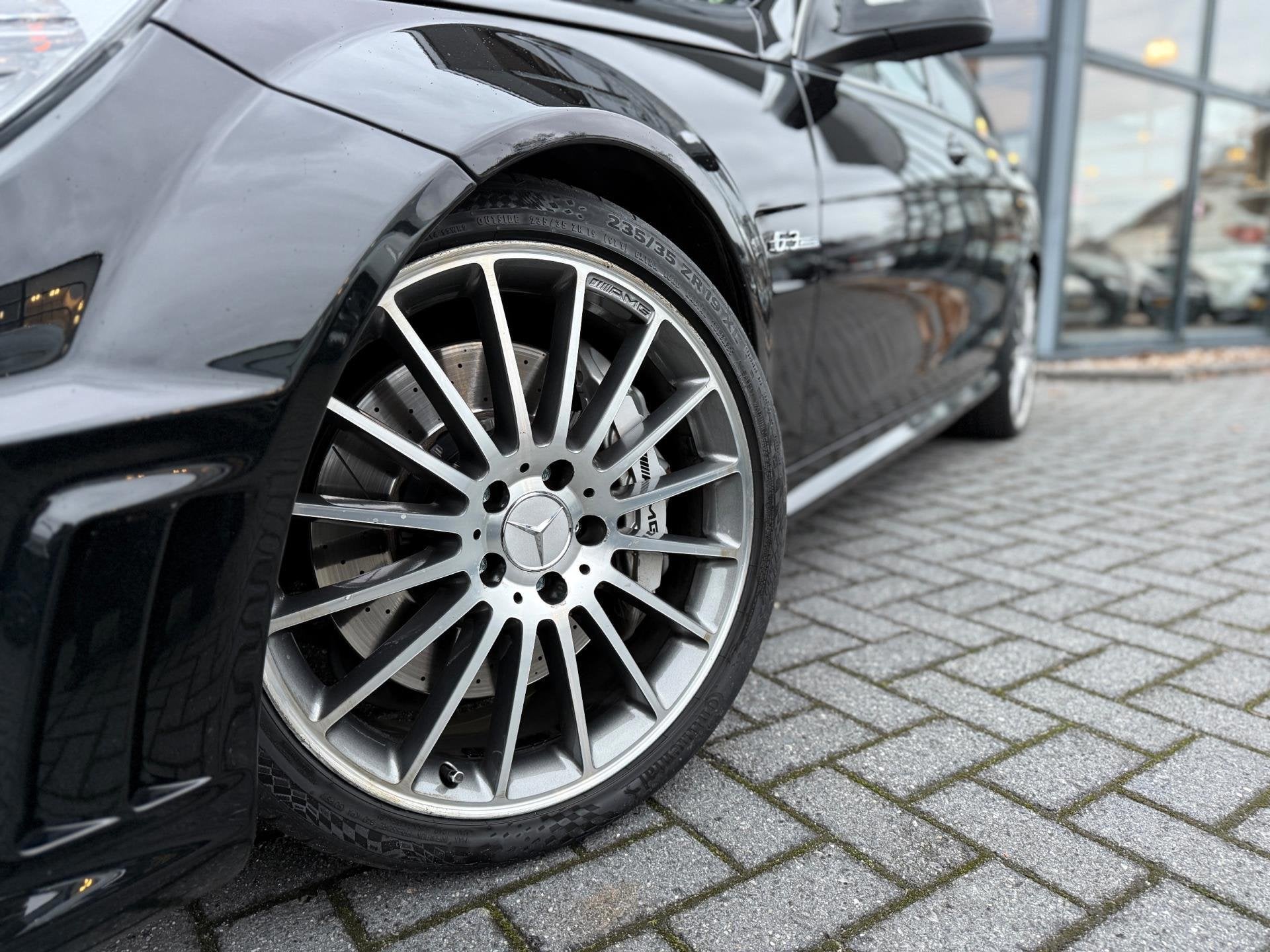 Mercedes-Benz C-klasse AMG 63 | Performance | Origineel | 6., Auto's, Automaat, Achterwielaandrijving, Zwart, Bedrijf