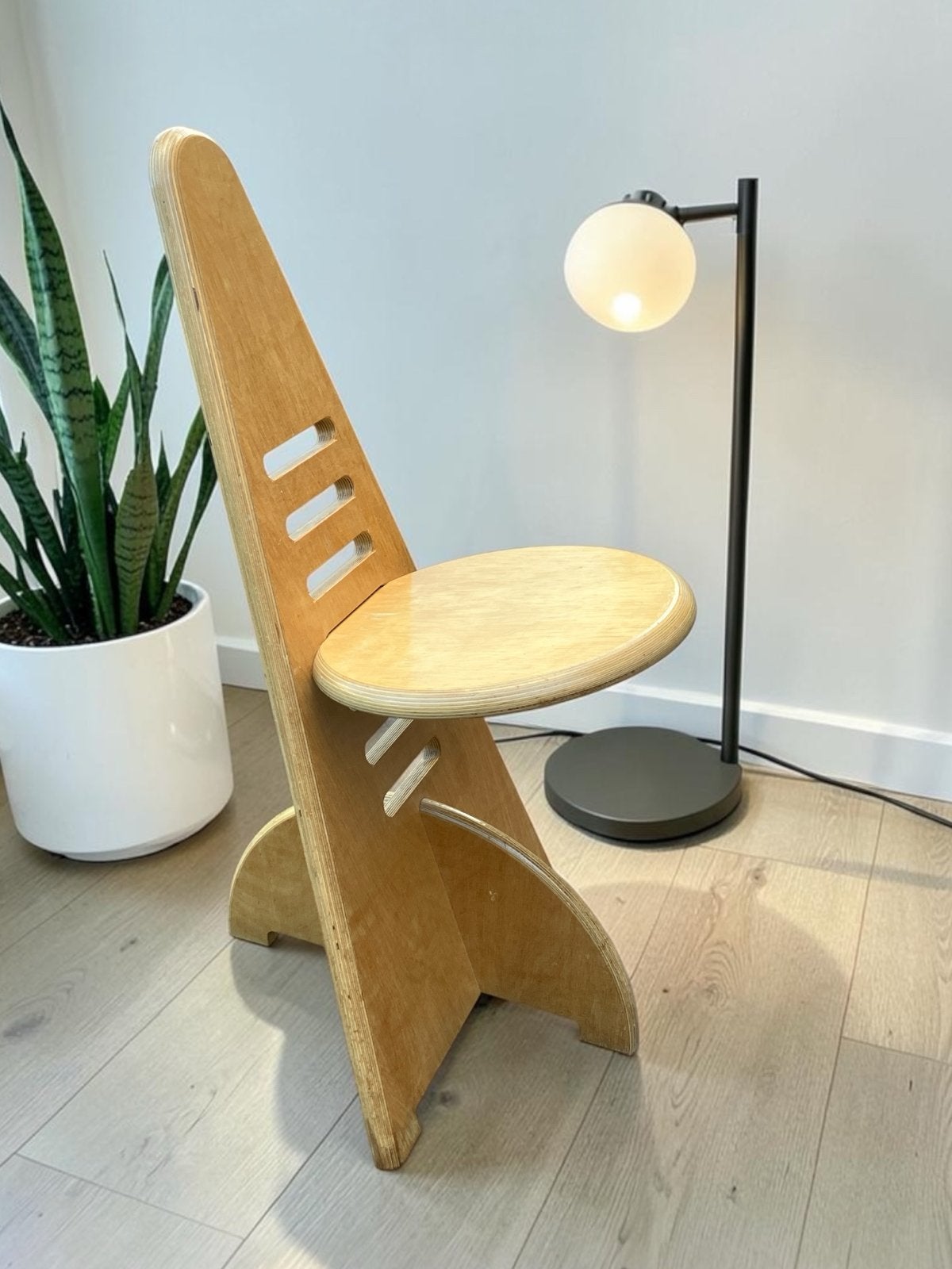 Lundia Design Kinderstoel Jaren '70 - 90 cm hoog, Gebruikt, Huysmans, Ophalen of Verzenden, Doorwerth