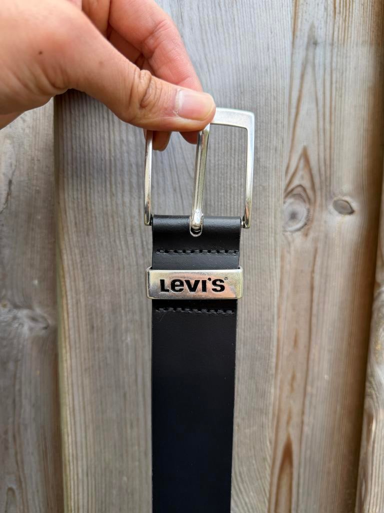 Levi’s NEW ASHLAND - Riem, Kleding | Heren, Riemen en Ceinturen, Ophalen of Verzenden, Riem of Ceintuur, Echt leder, Zwart