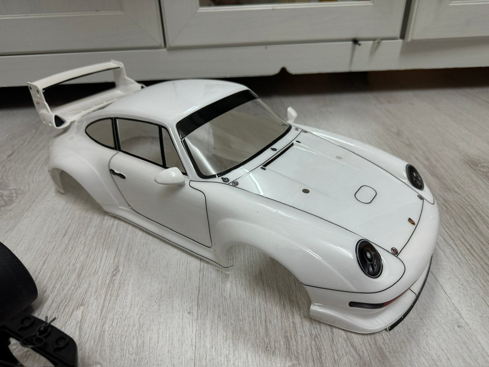 Tamiya ta02 porsche, Zo goed als nieuw, Schaal 1:10, Auto onroad, Ophalen