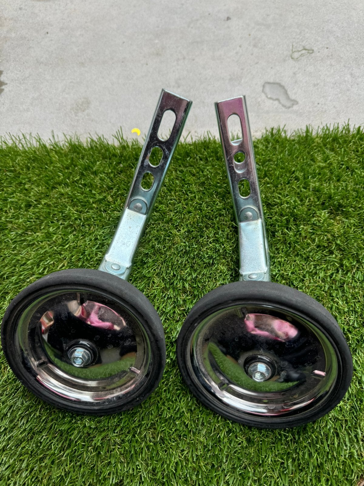 Zijwielen kinderfiets, Ophalen, Zo goed als nieuw