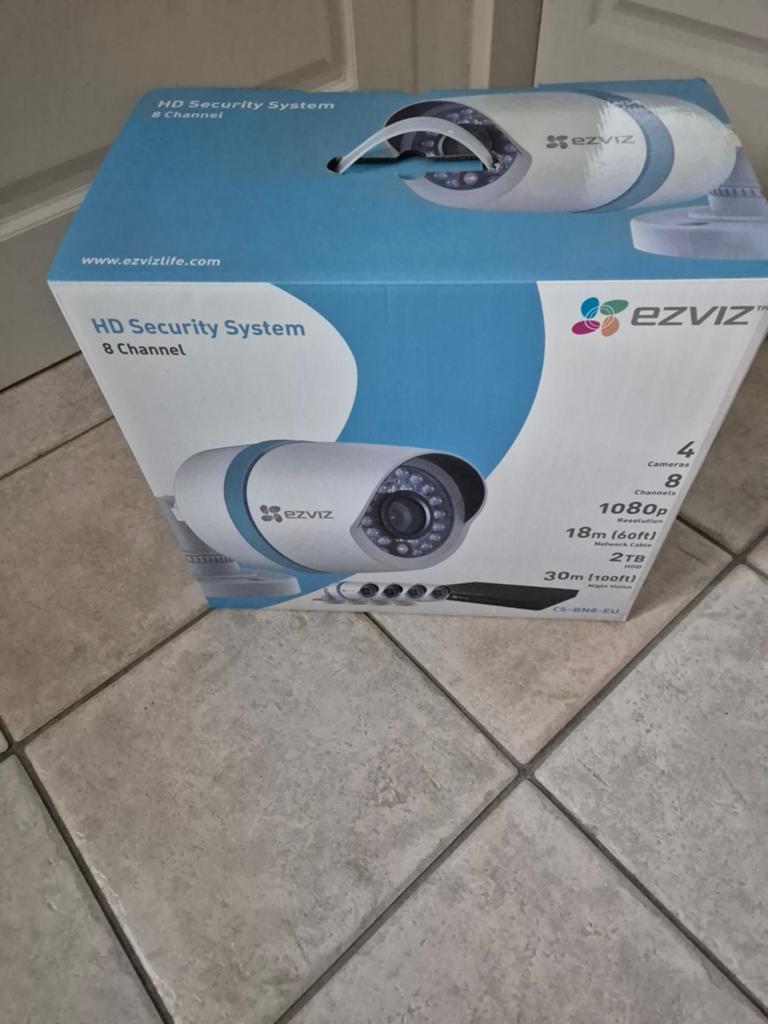 EZVIZ CS-BN8 camerasysteem  4 IP camera's harddiscrecorder, Ophalen of Verzenden, Nieuw, Binnencamera