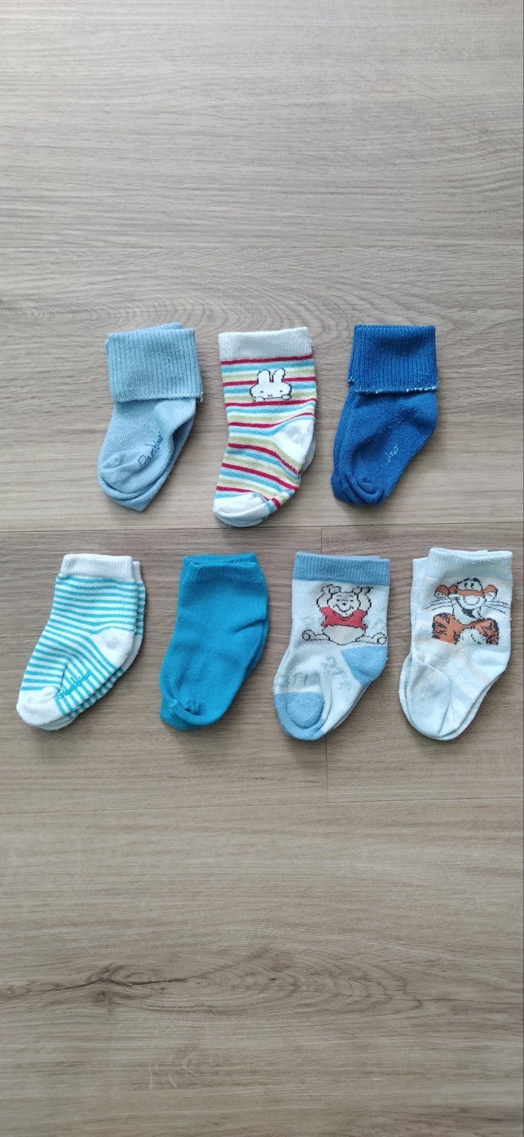 Babysokjes maat 74-80, diverse kleuren en patronen, Ophalen of Verzenden, Gebruikt, Jongetje of Meisje, Sokjes