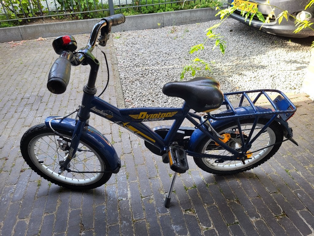 Jongensfiets 16 inch, Ophalen, Terugtraprem, Gebruikt, Handrem