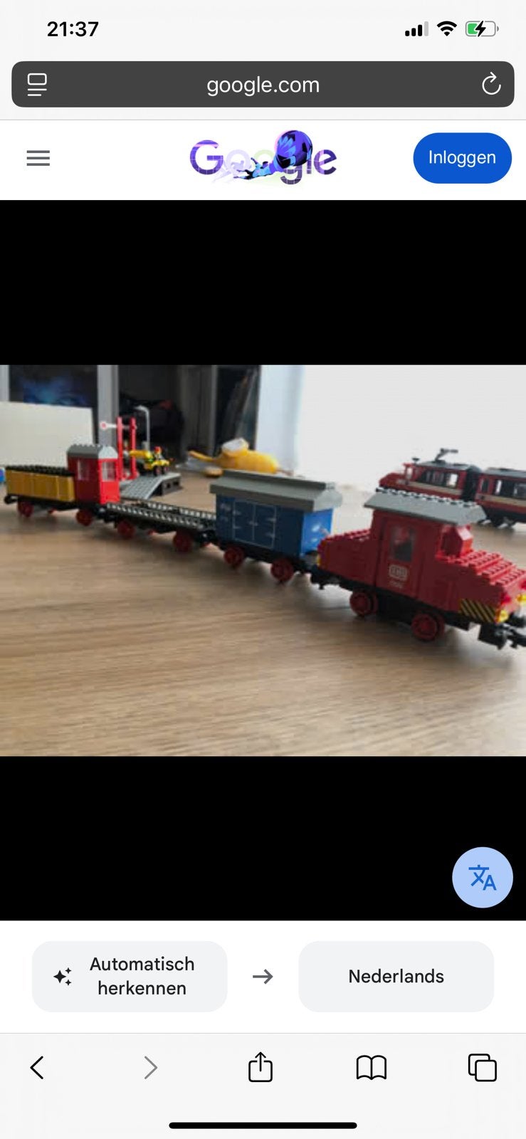 Gezocht bouw instructie 7720. Lego trein jaren 80, Ophalen of Verzenden