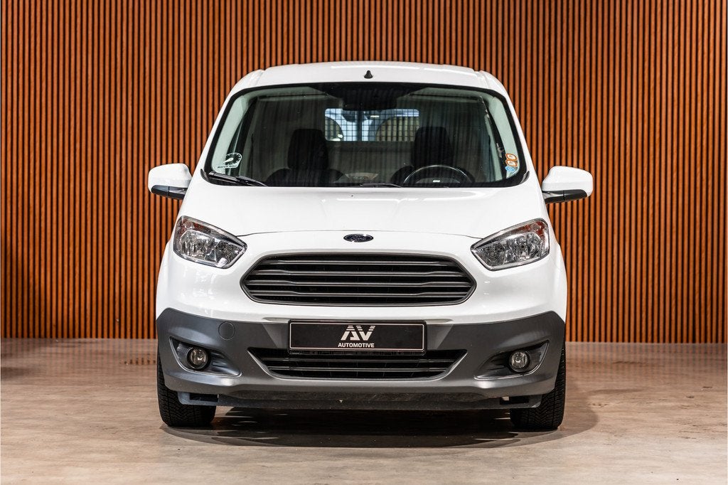 Ford Transit Courier 1.0 100 PK | Marge | BTW & BPM Vrij | L, Auto's, Bestelauto's, Gebruikt, Zwart, Wit, Bedrijf