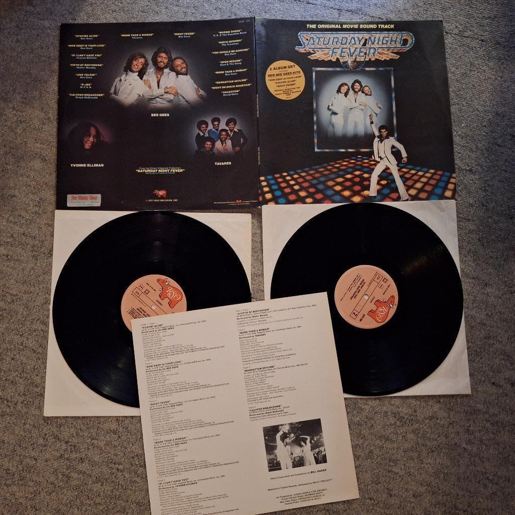 saturday night fever 2 lp, Cd's en Dvd's, Vinyl | Filmmuziek en Soundtracks, Ophalen of Verzenden, Zo goed als nieuw, 12 inch