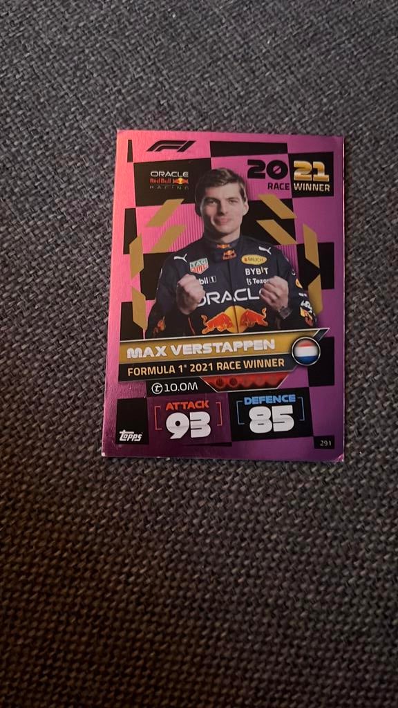 Max verstappen, Ophalen of Verzenden, Zo goed als nieuw, Plaatje