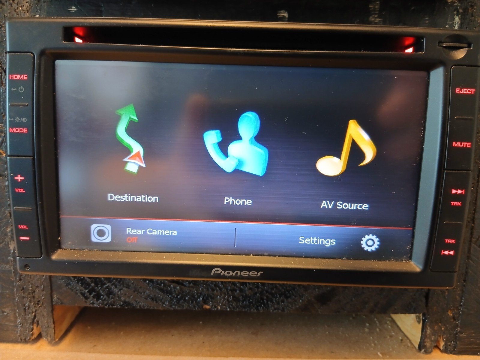 pioneer autoradio met Bleuthoot en usb en navigatie, Auto diversen, Autoradio's, Ophalen of Verzenden