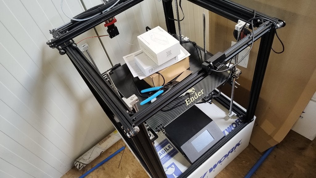 Creality ender 5 plus 3d printer, Ophalen, Gebruikt, Filament, Creality