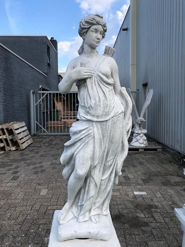 Beeld Artemis - Godin van de Jacht - Steen, Steen, ., Nieuw, Ophalen of Verzenden