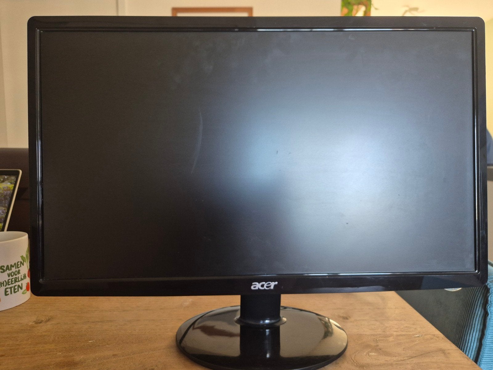 Acer S221HQL LCD Monitor - 21.5 inch Full HD, Ophalen, Gebruikt, Kantelbaar, Full HD