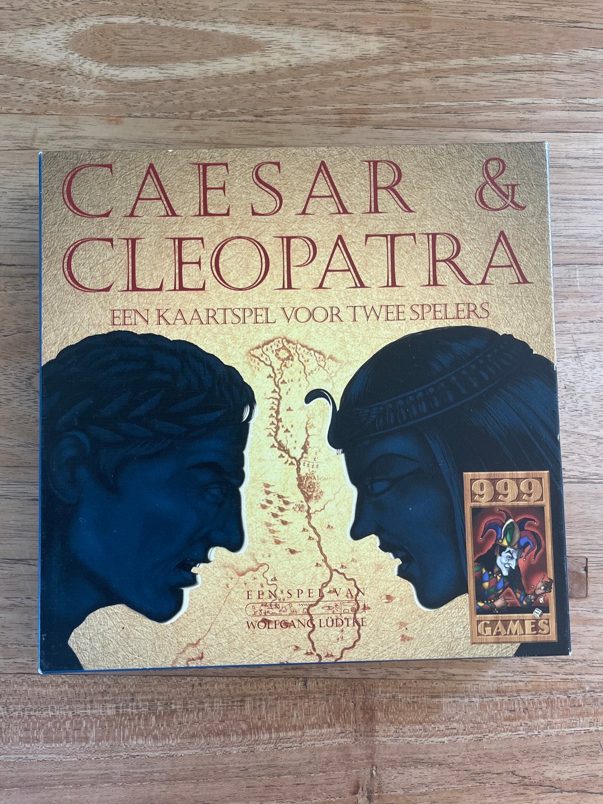 Caesar & Cleopatra: Een Kaartspel voor Twee Spelers, Een of twee spelers, Ophalen of Verzenden, Zo goed als nieuw