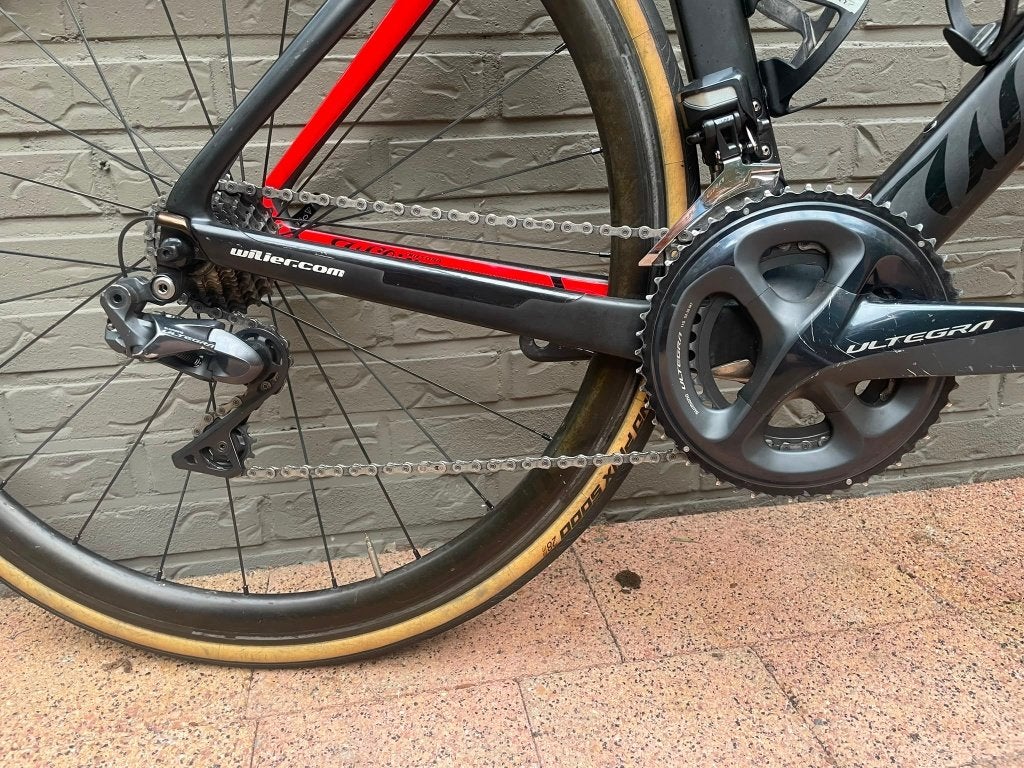 Wilier Cento10 Air racefiets, 28 inch, Gebruikt, Velgrem, 49 tot 53 cm