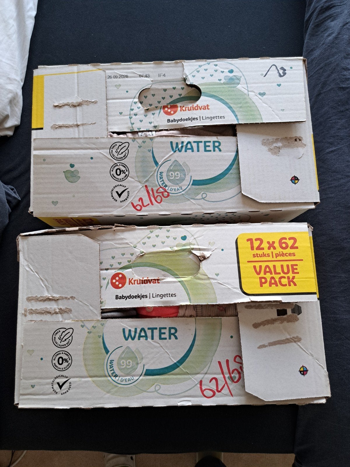 2 volle dozen meisjes kleertjes 62/68, Kinderen en Baby's, Ophalen, Gebruikt, Van alles wat, Meisje
