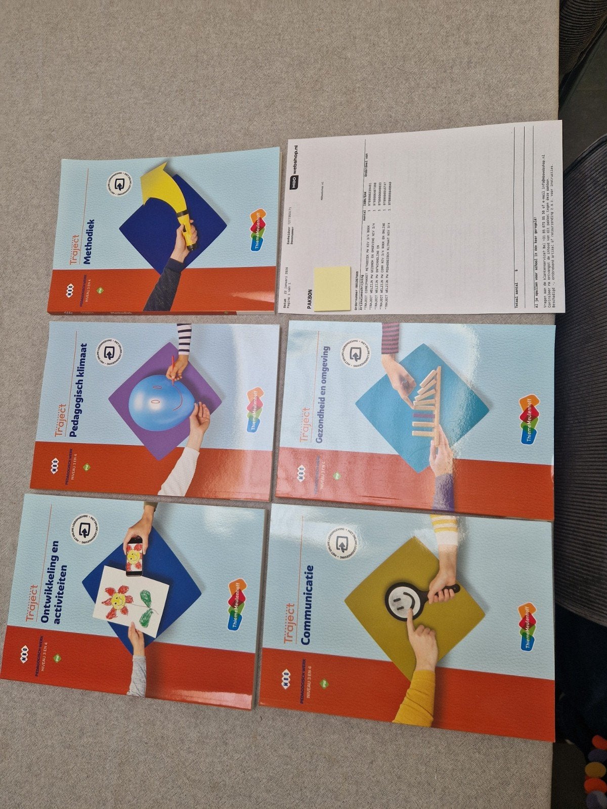 Traject MBO boeken : Methodiek, Pedagogisch Klimaat, etc., Ophalen of Verzenden, Zo goed als nieuw, MBO