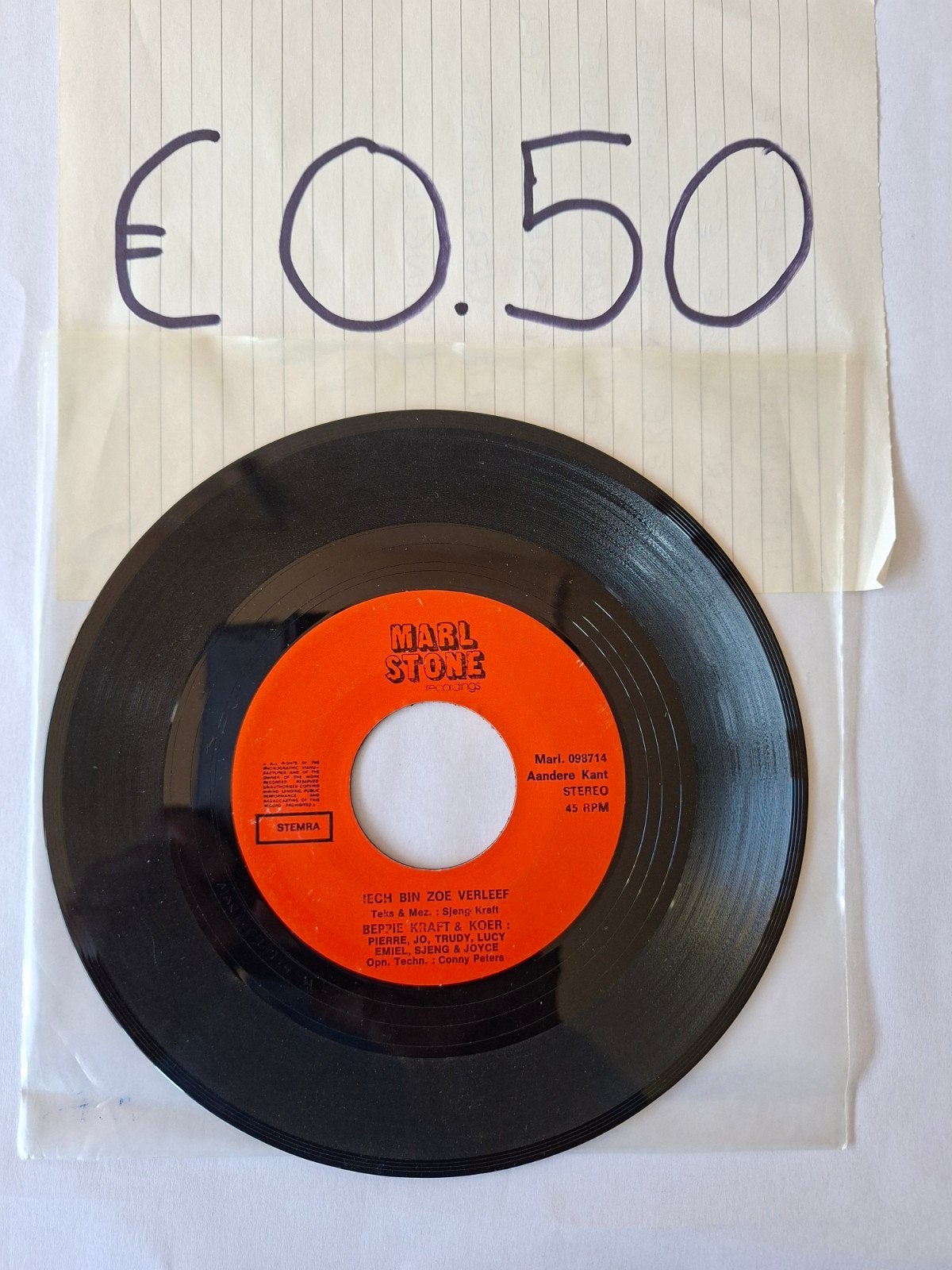 Beppie Kraft, Ophalen of Verzenden, Gebruikt, 7 inch, Pop