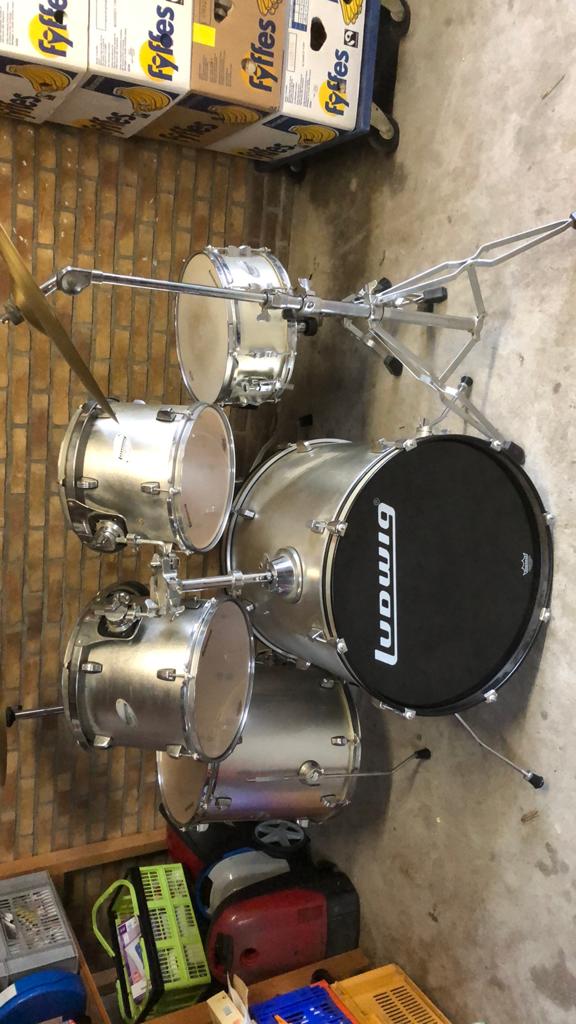Drumstel ludwig stagg, Muziek en Instrumenten, Drumstellen en Slagwerk, Ophalen, Gebruikt, Ludwig